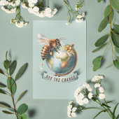 Bee the Change - Geïnspireerd door Natuur Briefkaart
