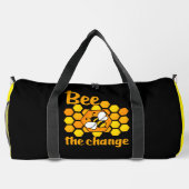 Bee The Change Honingraat Plunjezak (Achterkant)