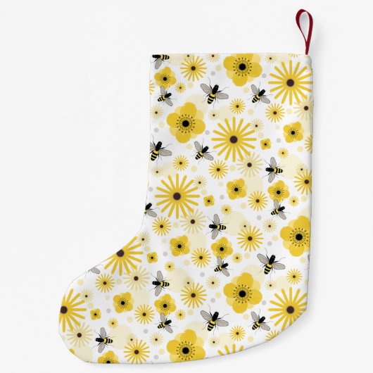 Bee Thées Pattern kerststaart Kleine Kerstsok (Achterkant)