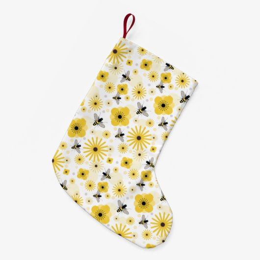 Bee Thées Pattern kerststaart Kleine Kerstsok (Voorkant (Hangend))