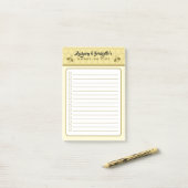 Bee Theme Honey Do List Sticky Notes (Op bureau)
