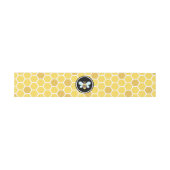Bee Theme Honeycomb Uitnodigingen Wikkel (Vlak)