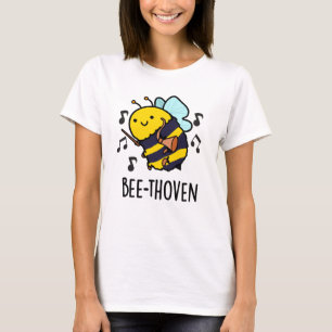 Bee-thoven Funny Music Bee Pun T-shirt