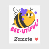 Bee-utiful Daily Affirmation Sticker (Vel)