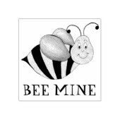 BEE Valentijnsdag Valentijn Bumblebee Stempel (Afrduk)