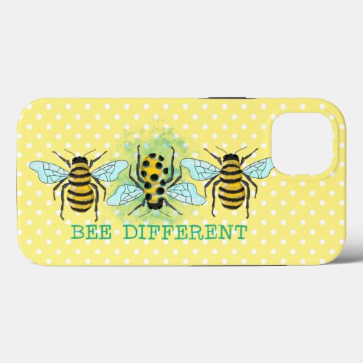 Bee Verschillende bijenborst Case-Mate iPhone Case (Achterkant (horizontaal))