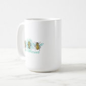 Bee Verschillende bijenborst Koffiemok (Voorkant links)