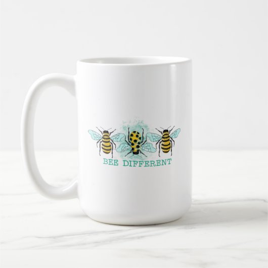 Bee Verschillende bijenborst Koffiemok (Links)