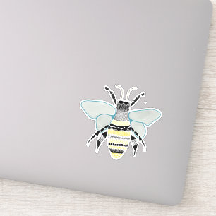 Bee vinyl Snijder Zen Doodle Sticker