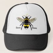 Bee - vrachtwagenhoed trucker pet (Voorkant)