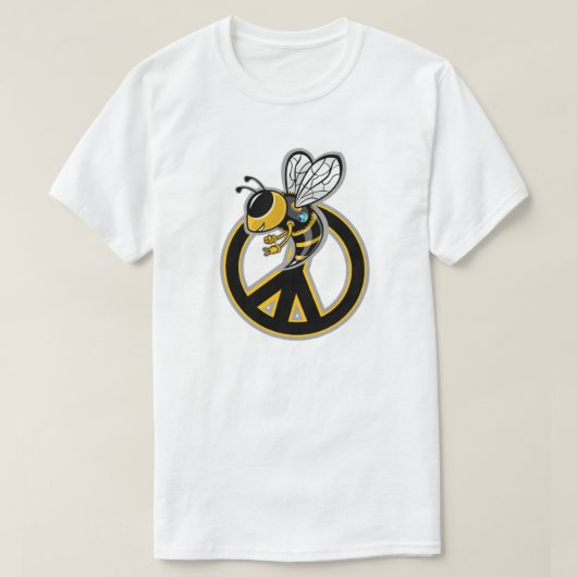 BEE VREDE  T-SHIRT (Design voorkant)