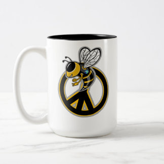 BEE VREDE  TWEEKLEURIGE KOFFIEMOK