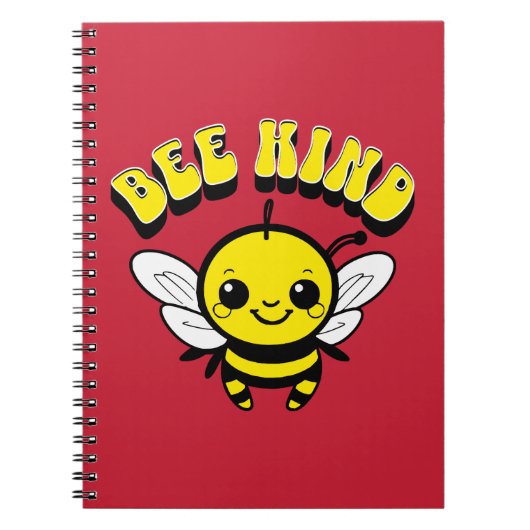 Bee vriendelijk tekstontwerp notitieboek (Voorkant)