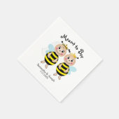 Bee Vrijgezellenfeest servetten (Hoek)