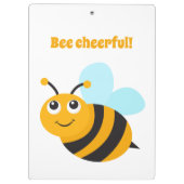 Bee-vrolijk Klembord (Achterkant)