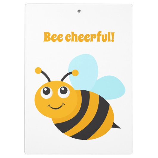 Bee-vrolijk Klembord (Achterkant)