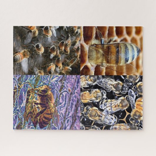 Bee Wall Art Puzzel (Horizontaal)