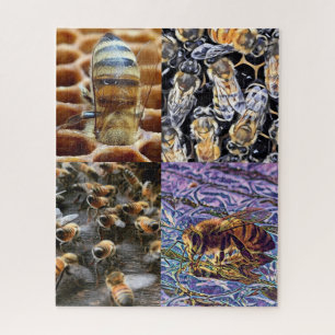 Bee Wall Art Puzzel Legpuzzel