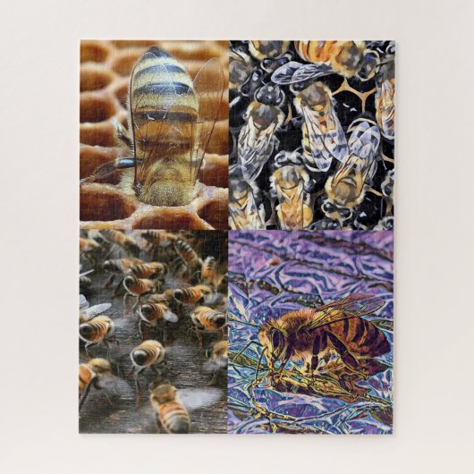 Bee Wall Art Puzzel Legpuzzel (Verticaal)