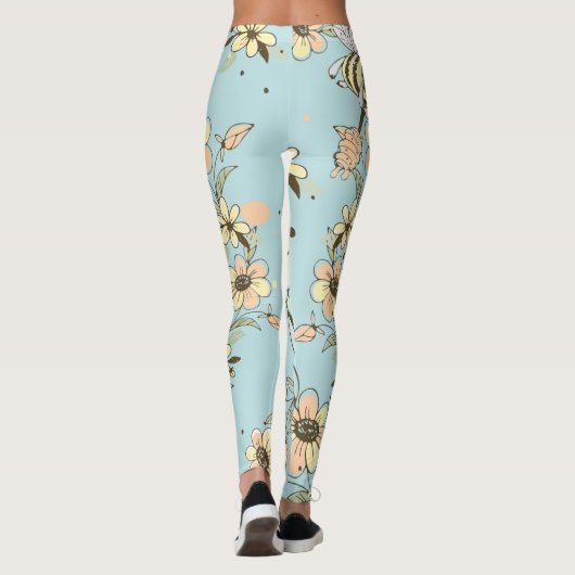 Bee Wall Decor Leggings (Achterkant)