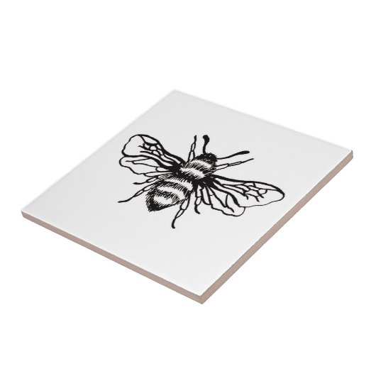 Bee Wall Tile Tegeltje (Zijkant)