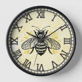 Bee wandklok (Voorkant)