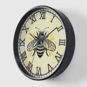 Bee wandklok (Hoek)