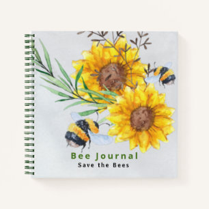 BEE Watching Journal - Bee Keepers en redders Notitieboek