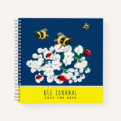BEE Watching Journal - Bee Keepers en redders Notitieboek (Voorkant)