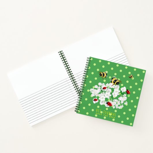 BEE Watching Journal - Bee Keepers en redders Notitieboek (Binnen)