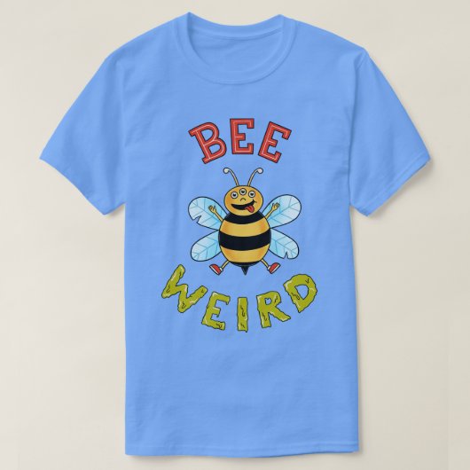 Bee Weird T-shirt (Design voorkant)