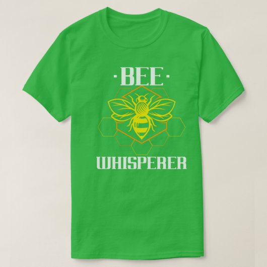 Bee Whisperer Beekeeper T-shirt (Design voorkant)