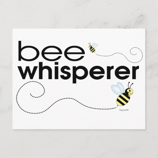 Bee Whisperer Briefkaart (Voorkant)