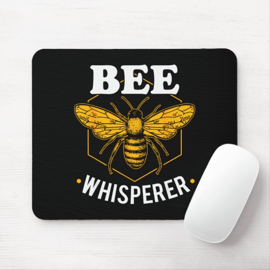 Bee Whisperer - Funny Beekeeng & Beekeeper Muismat (Met muis)