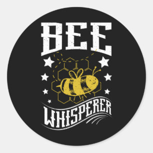 Bee Whisperer Ronde Sticker