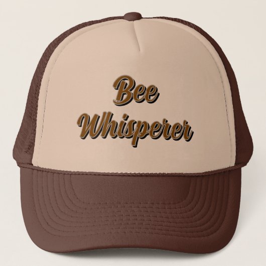 Bee Whisperer Trucker Pet (Voorkant)