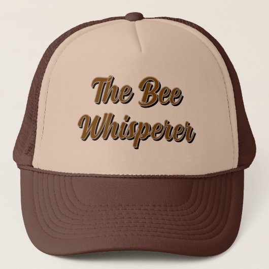 Bee Whisperer Trucker Pet (Voorkant)
