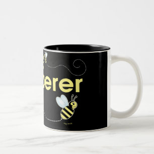 Bee Whisperer Tweekleurige Koffiemok