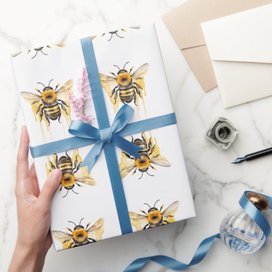 Bee Wildlife & Natuur Water Kleurenset Cadeaupapier (Geschenken)
