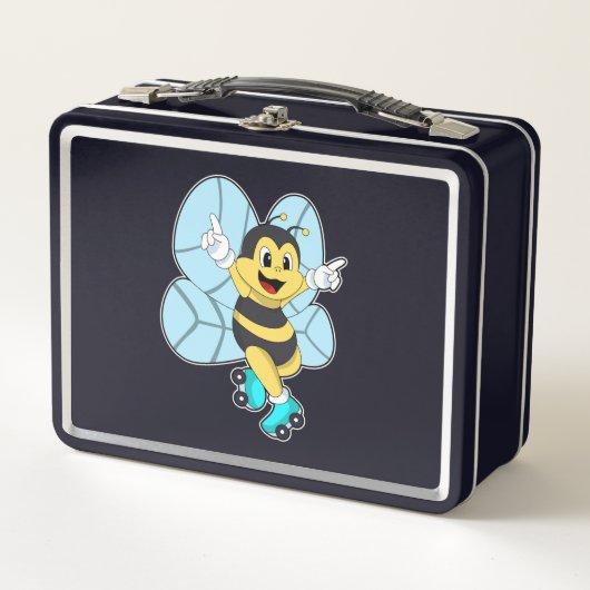 Bee with Roller skates (Voorkant)