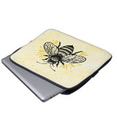 Bee-yond Beautiful Electronics Bag Laptop Sleeve (Voorkant onderkant)
