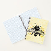 Bee-yond Beautiful Spiral Notebook Notitieboek (Binnen)