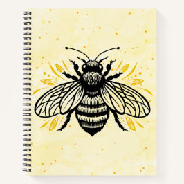 Bee-yond Beautiful Spiral Notebook Notitieboek