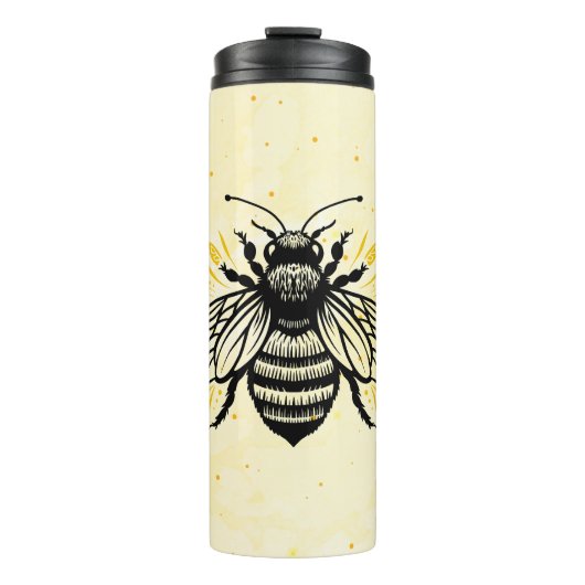 Bee-yond Beautiful Thermal Tumbler Thermosbeker (Voorkant)