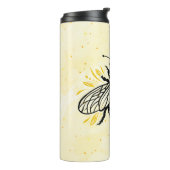 Bee-yond Beautiful Thermal Tumbler Thermosbeker (Gedraaid links)