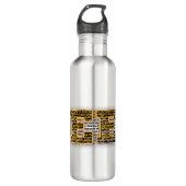 Bee You – Red de bijen Waterfles (Voorkant)