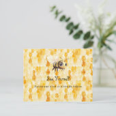 Bee Yourself Honey Briefkaart (Staand voorkant)