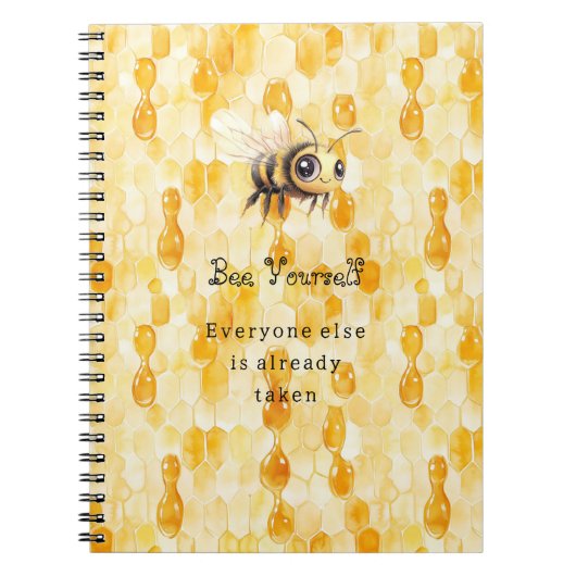 Bee Yourself Honey Notitieboek (Voorkant)