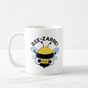 Bee-zarre Funny Bizarre Bee Pun Koffiemok