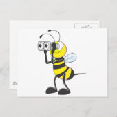 Bee zoeken briefkaart (Voorkant / Achterkant)